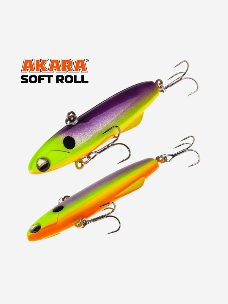 Воблер Akara раттлин Soft Roll 80 мм 28 гр. A289
