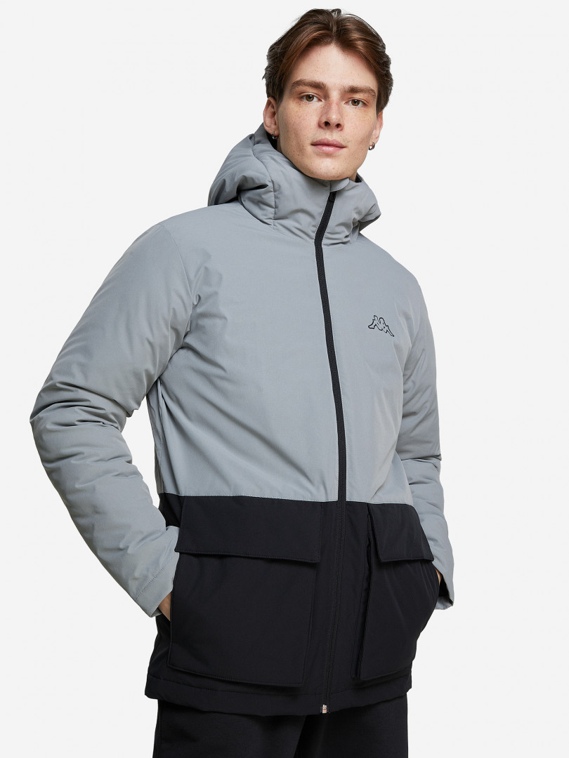фото Куртка утепленная мужская kappa, серый