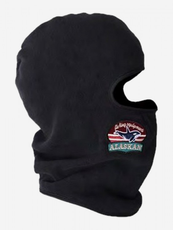 Балаклава мужская Alaskan флисовая черная (VX-432B) для рыбалки и охоты