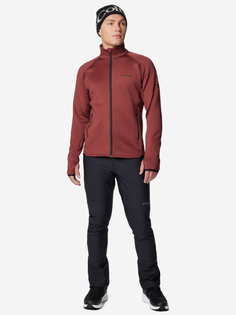 Толстовка мужская Columbia Crystal Leaf Omni-Heat Helix Full Zip