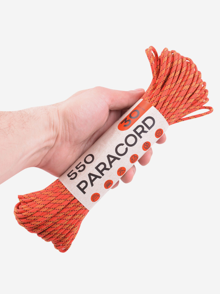 Паракорд 550 T-Gear x CORD nylon 30м (Orange-Gold)