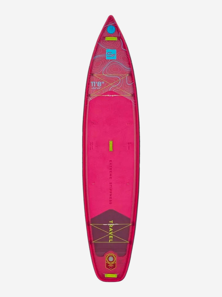 Сапборд SUP face Travel 11.8x30x5 2025, 356x76x12 см, 10 кг