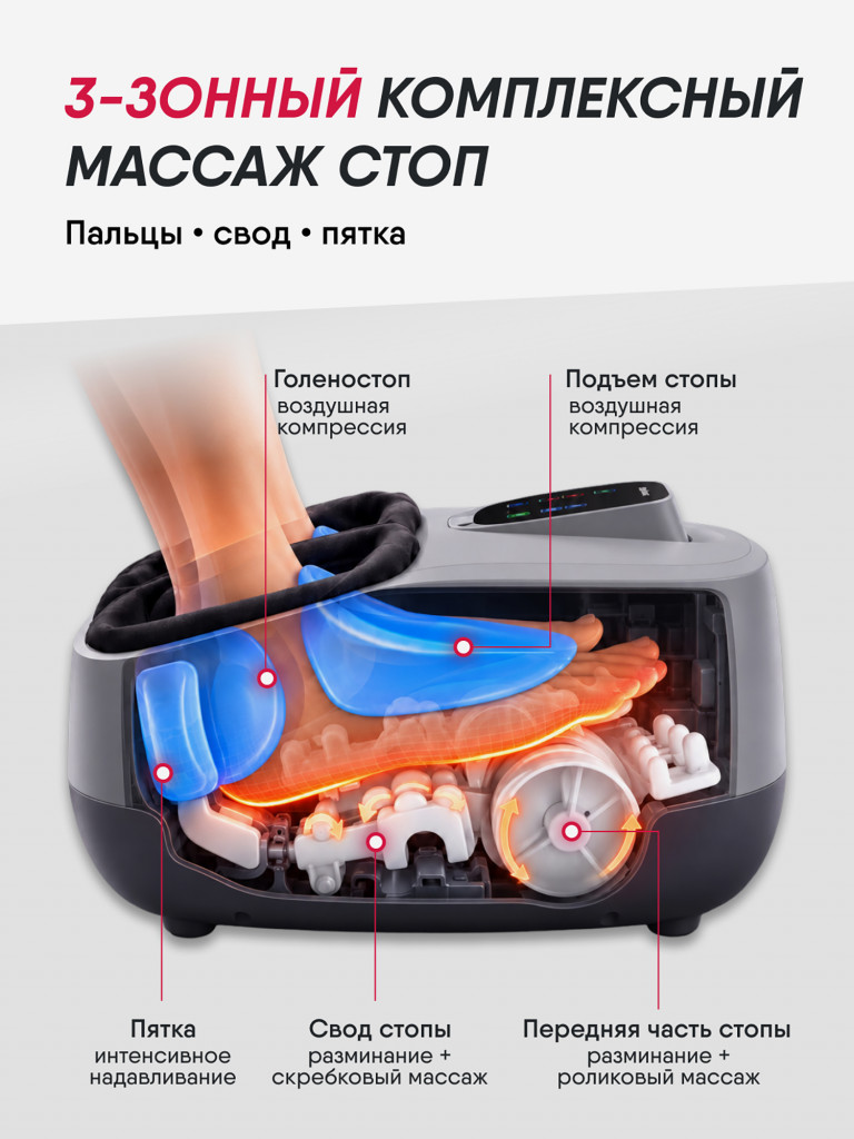 Массажёр для ног Begibey FootPlace 2