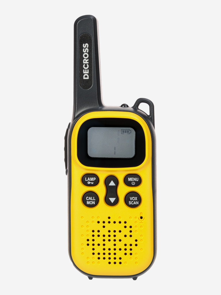 Комплект из двух радиостанций Decross DC43 Yellow Twin EU без ЗУ
