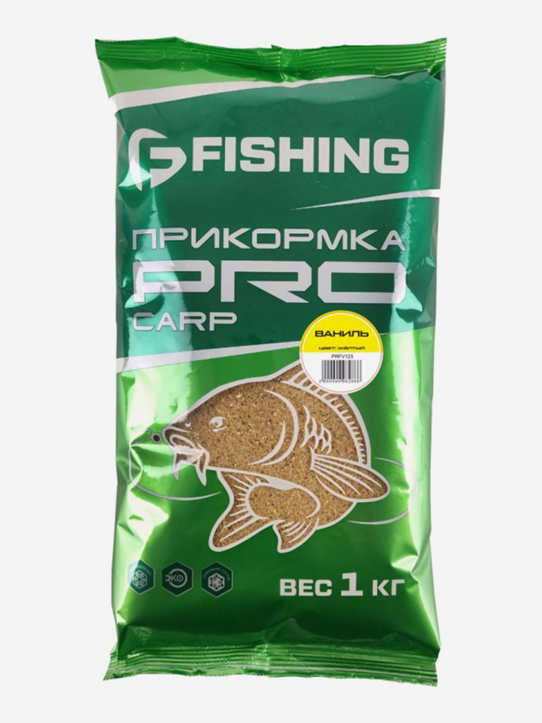 Прикормка для рыбы F-FISHING PRO Carp Ваниль 1кг