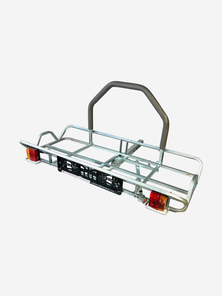 Автобагажник на фаркоп типа квадрат НА ФАРКОПЕ