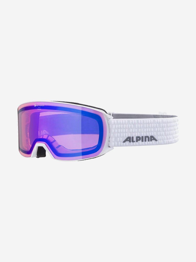 Горнолыжные очки Alpina Nakiska Q White Gloss