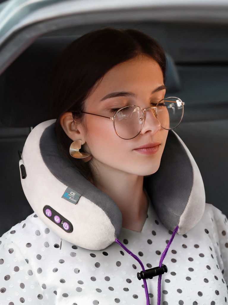 Массажная подушка для шеи и плеч CS Medica Dual Relax CS-cr4