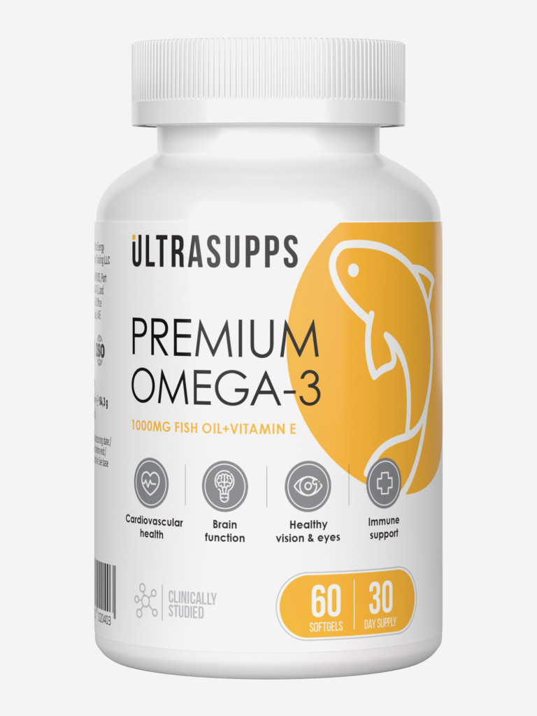Омега-3 Ultrasupps, 60 шт