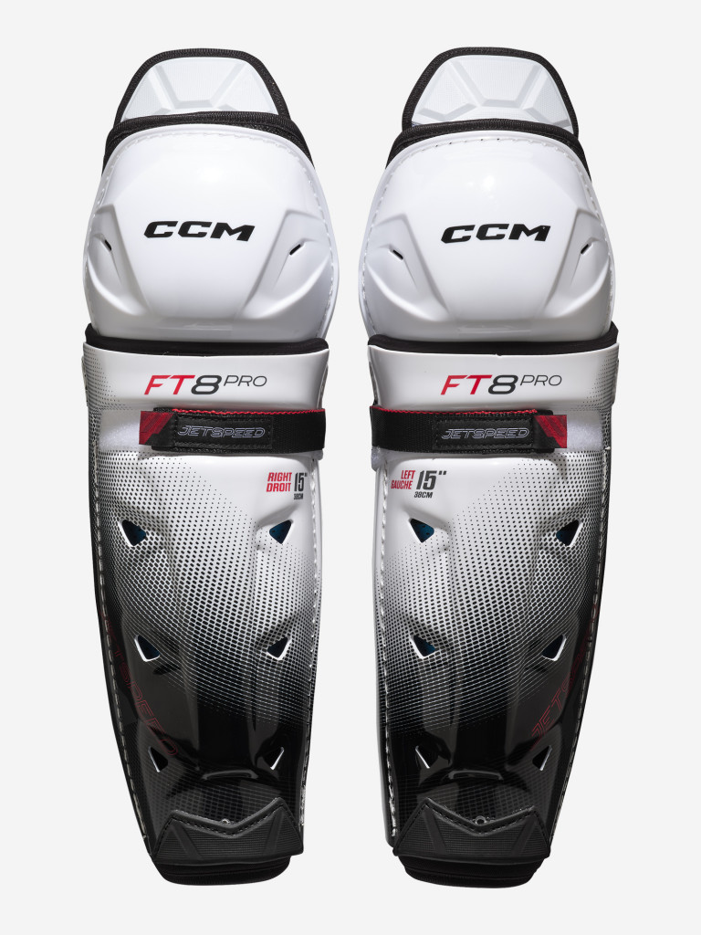 Щитки хоккейные детские CCM Jetspeed FT8 Pro JR