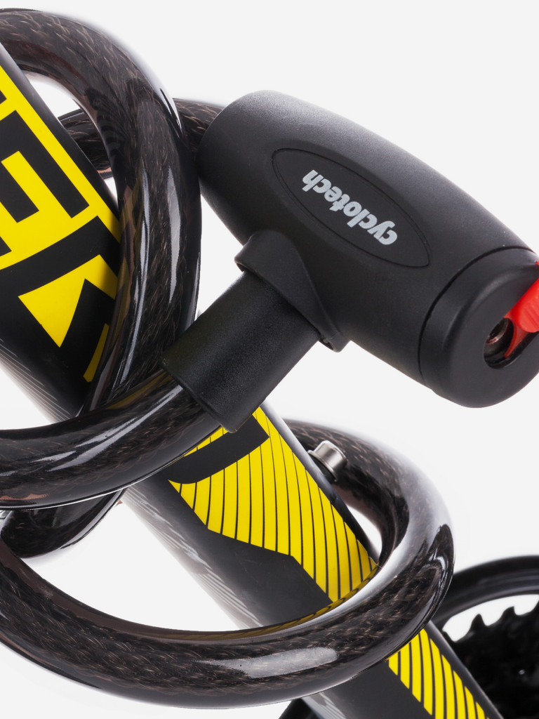 Замок велосипедный с ключами Cyclotech черный цвет — купить за 239 руб ...