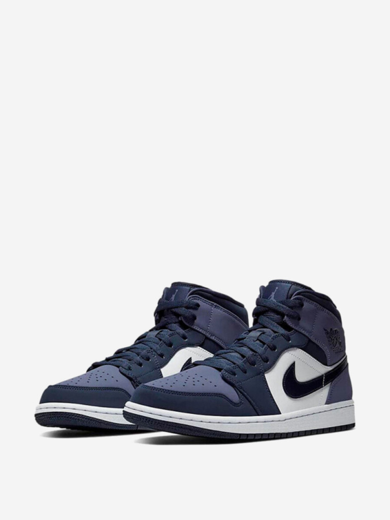 Кроссовки Jordan 1 Mid 'Obsidian Sanded Purple'