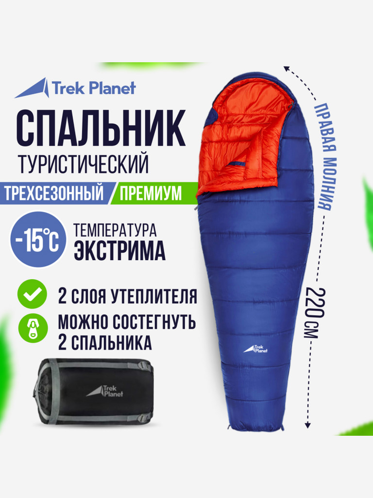 Спальный мешок Trek Planet Bergen R