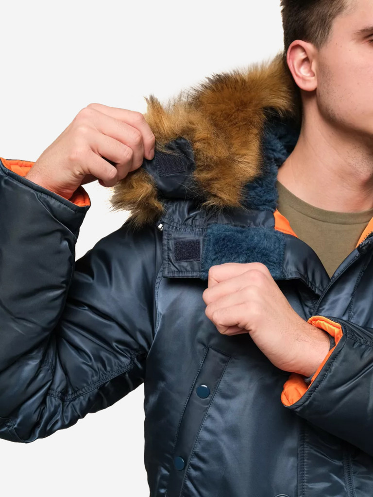Парка зимняя мужская Slim Fit N-3B Alpha Industries