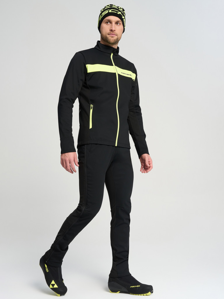 Куртка для беговых лыж мужская Fischer Softshell Warm