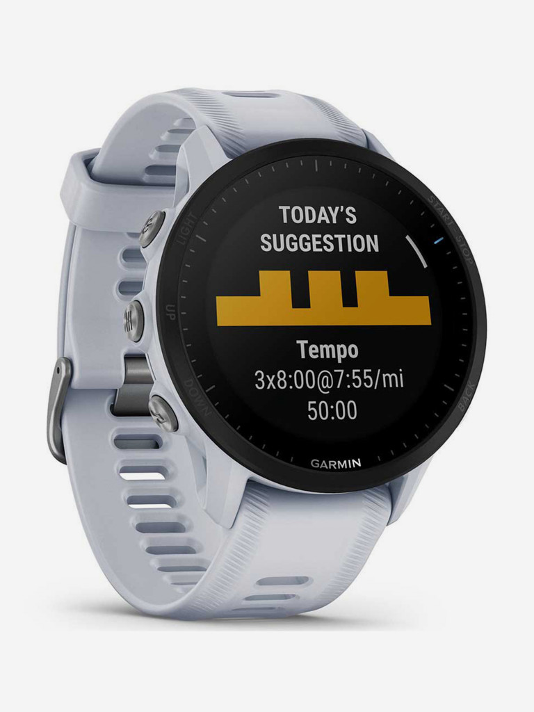 Спортивные наручные часы Garmin Forerunner 955 Whitestone