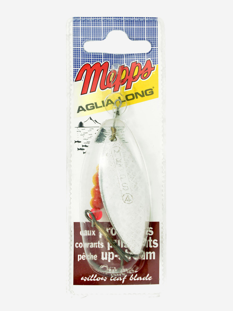 Блесна вращающаяся MEPPS "Aglia Longue AG" №4 (17 г) блистер