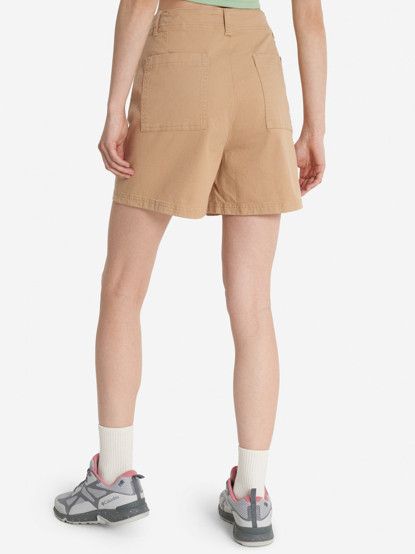 фото Шорты женские columbia calico basin cotton short, бежевый