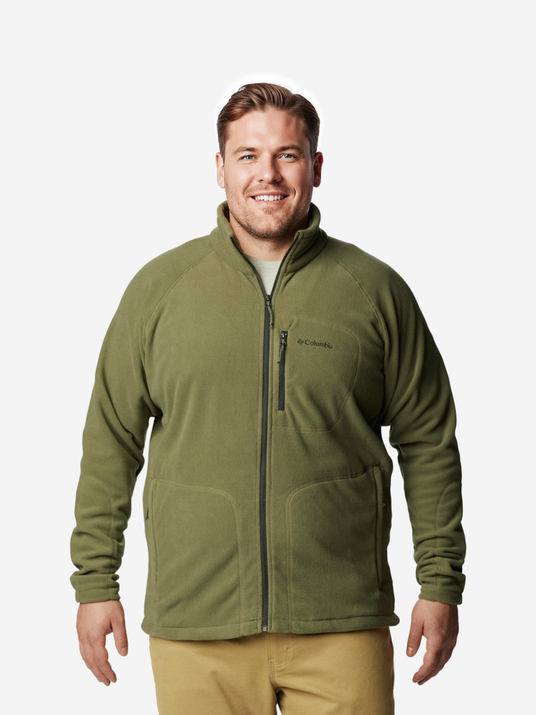 Джемпер флисовый мужской Columbia, Plus Size Fast Trek II Full Zip Fleece
