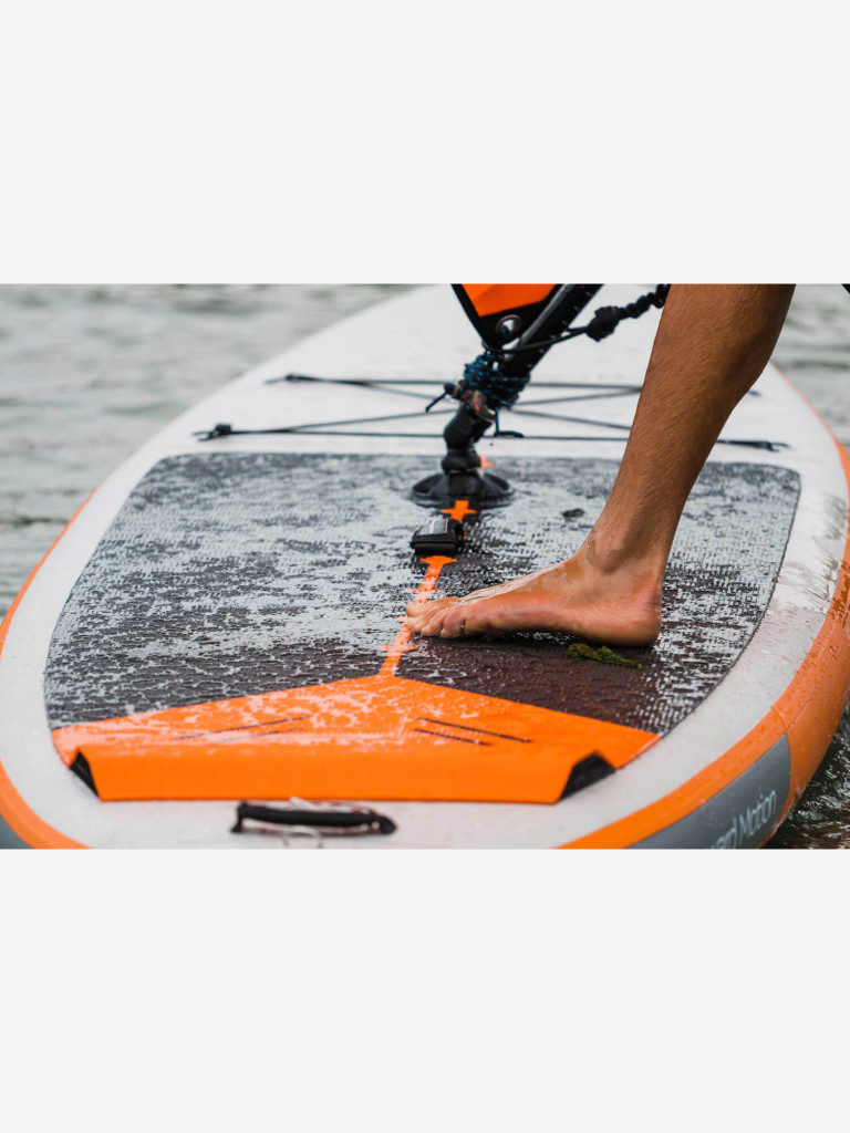 Сапборд надувной двухслойный Shark 10.6 Windsurfing-Fly X, 320x81x12 см, доска для виндсерфинга