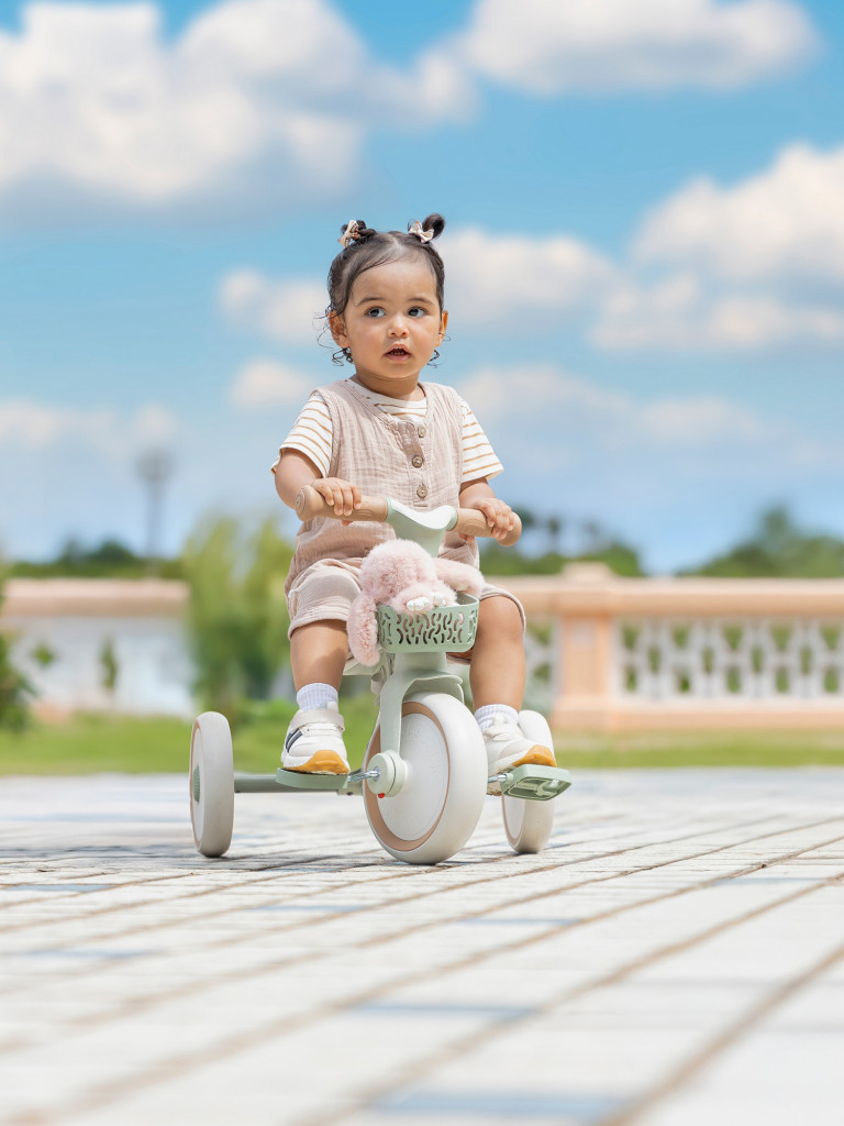 Трехколесный велосипед-беговел Globber LEARNING TRIKE 2в1 PLUS ECOLOGIC