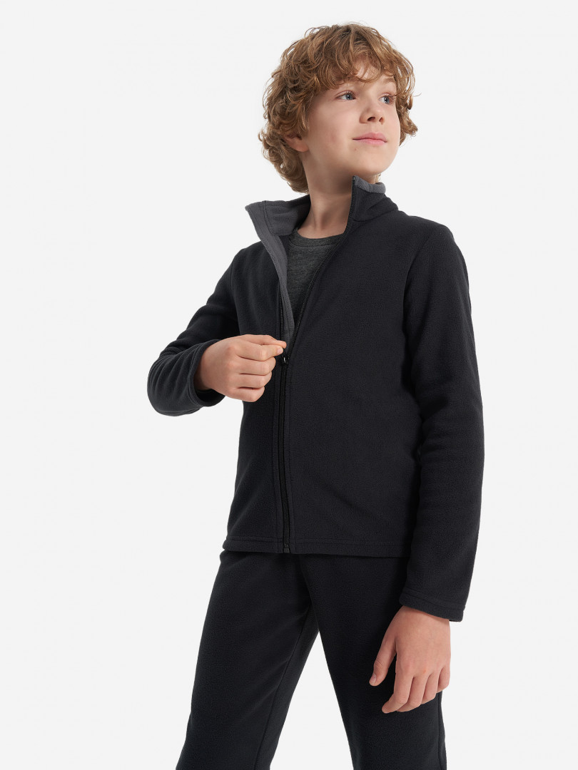 Джемпер флисовый для мальчиков Outventure Черный 999₽