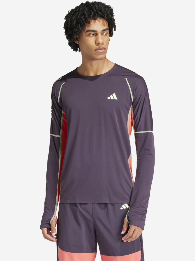 Лонгслив мужская Adidas Ekiden Running Long Sleeve Tee