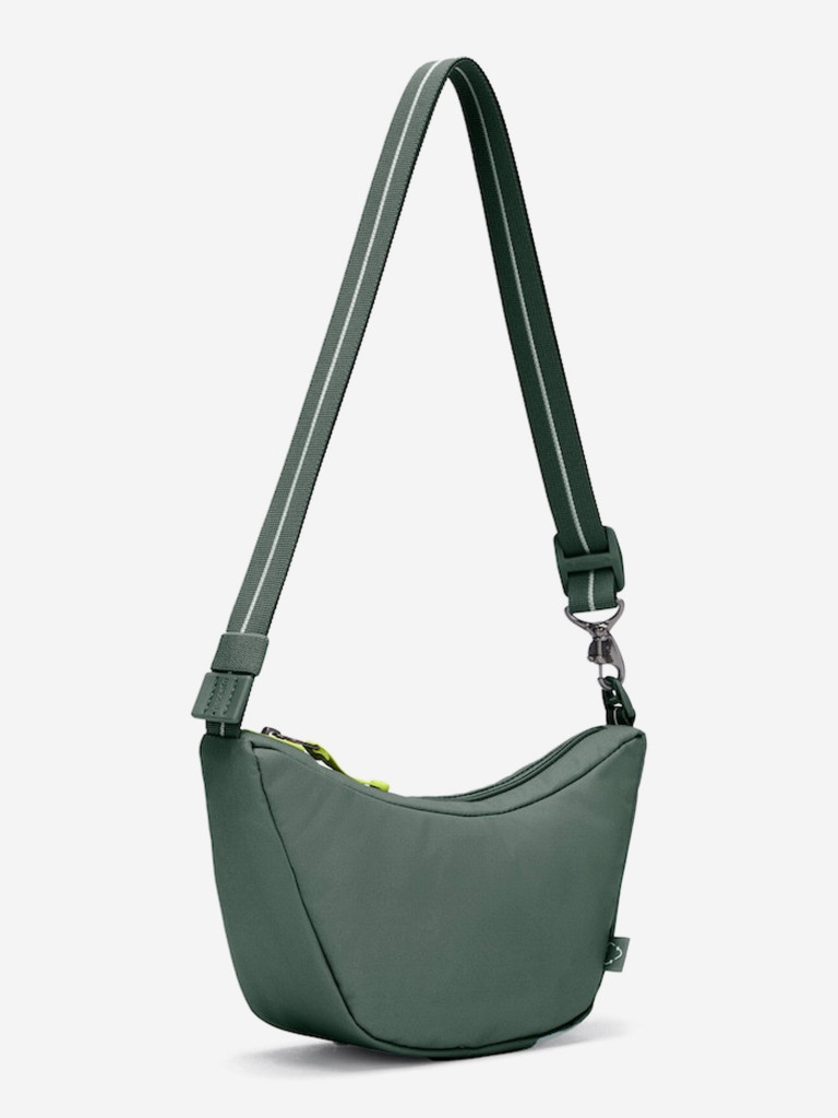 Сумка антивор Pacsafe GO Lunar Crossbody, зеленый, 2,5 л.