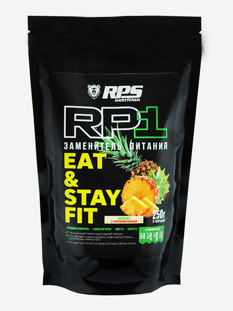 Заменитель питания RPS Nutrition 250 гр Ананас с кусоками ананаса