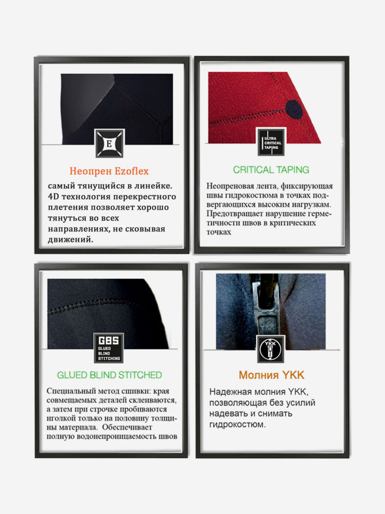 Гидрокостюм Zeus 5/3 Camoplush