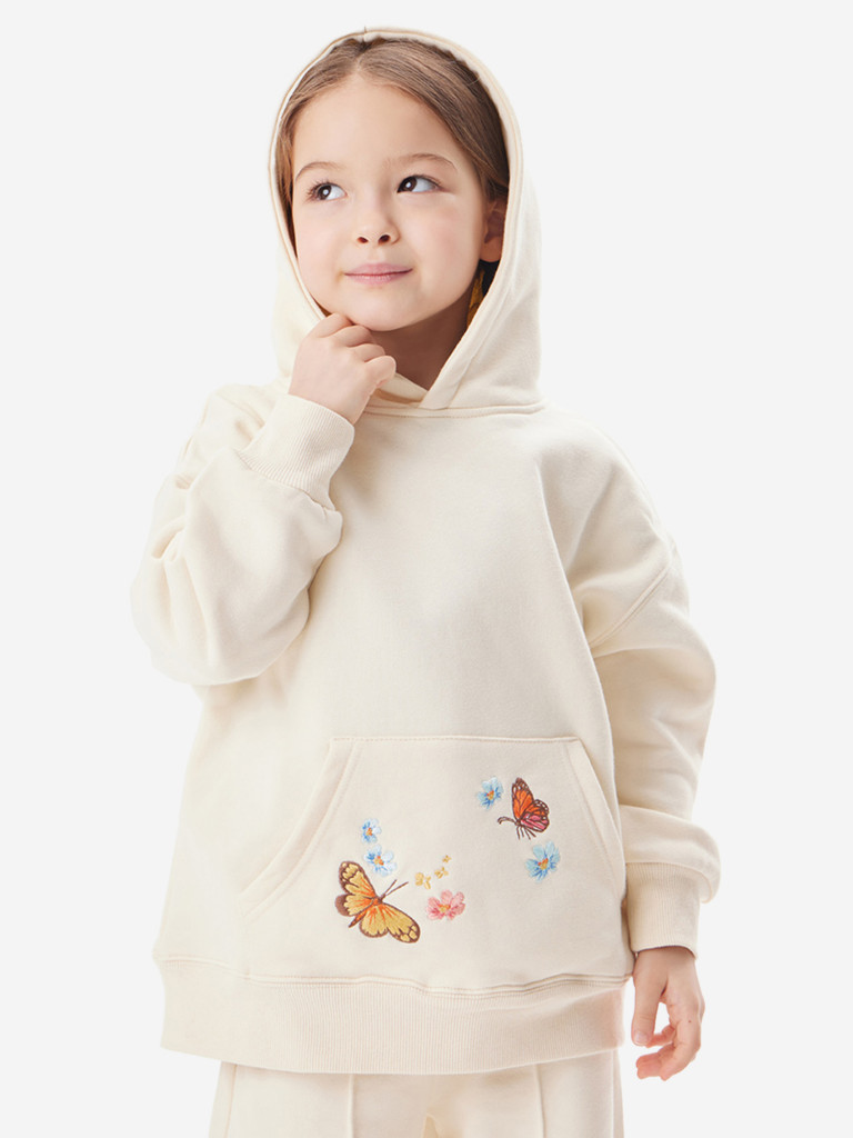 Худи с вышивкой для девочек TOTTI KIDS