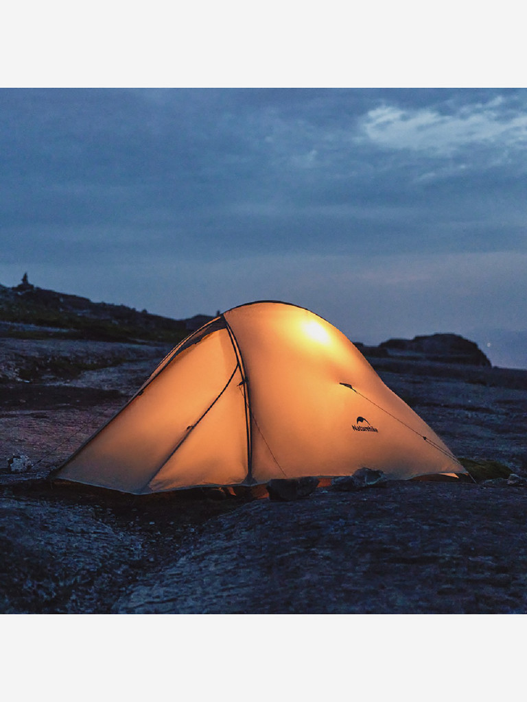 Палатка Naturehike Cloud up Pro CNK2350WS020 трекинговая двухместная сверхлегкая