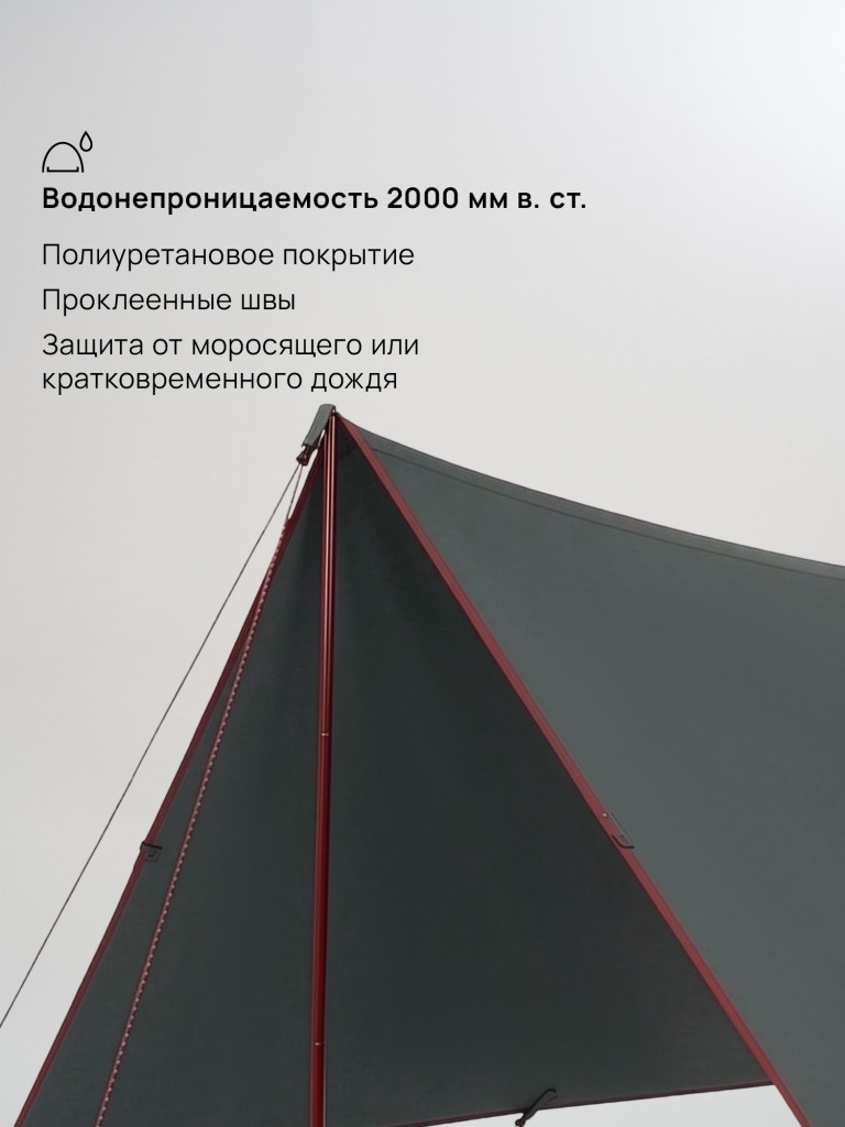Тент Outventure M Tarp