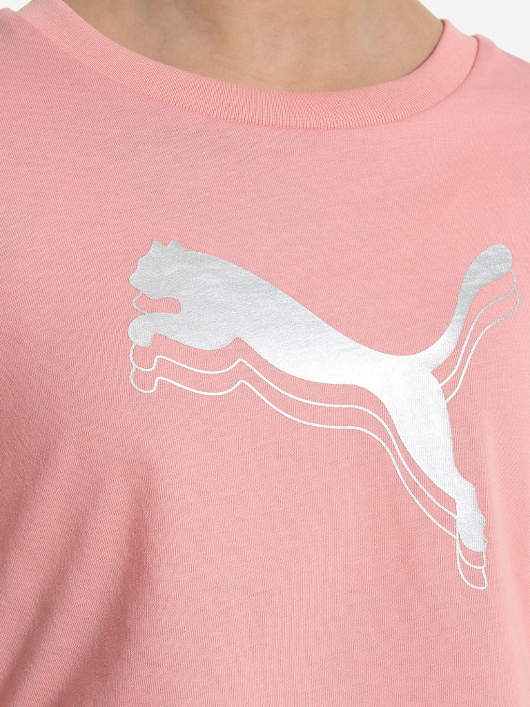 Футболка для девочек PUMA Metallic Knotted