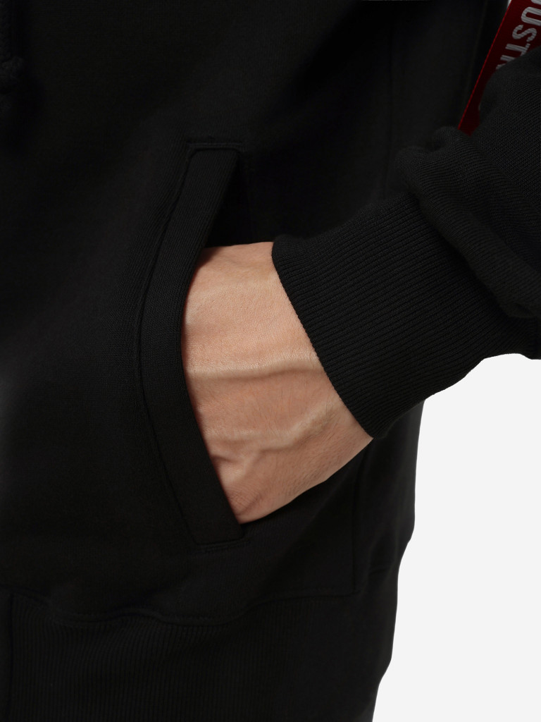 Толстовка с капюшоном на молнии Utility Pocket Full Zip Up Alpha Industries