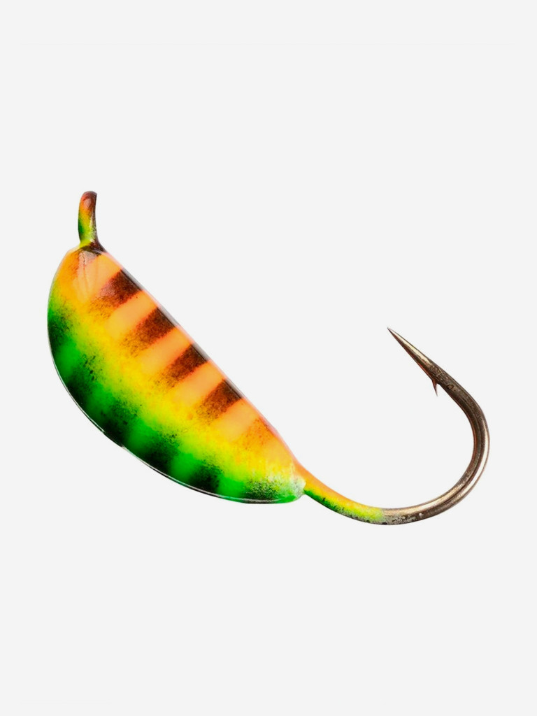 Мормышка Helios вольфрамовая Рижский банан с ушком крашеная 3мм 0,70г 17 (MW-2030-17), 10 штук в упаковке