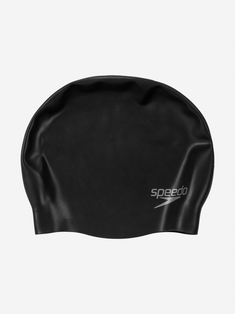 фото Шапочка для плавания speedo silc moud, черный