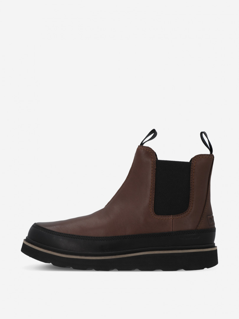 Ботинки мужские Sorel Slabtown 62 Chelsea Wp Коричневый 16999₽