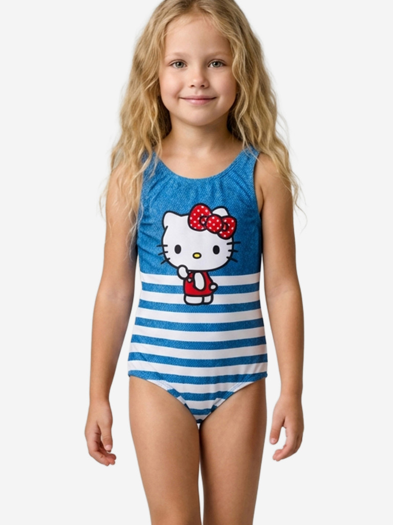 Купальник слитный для девочек PlayToday