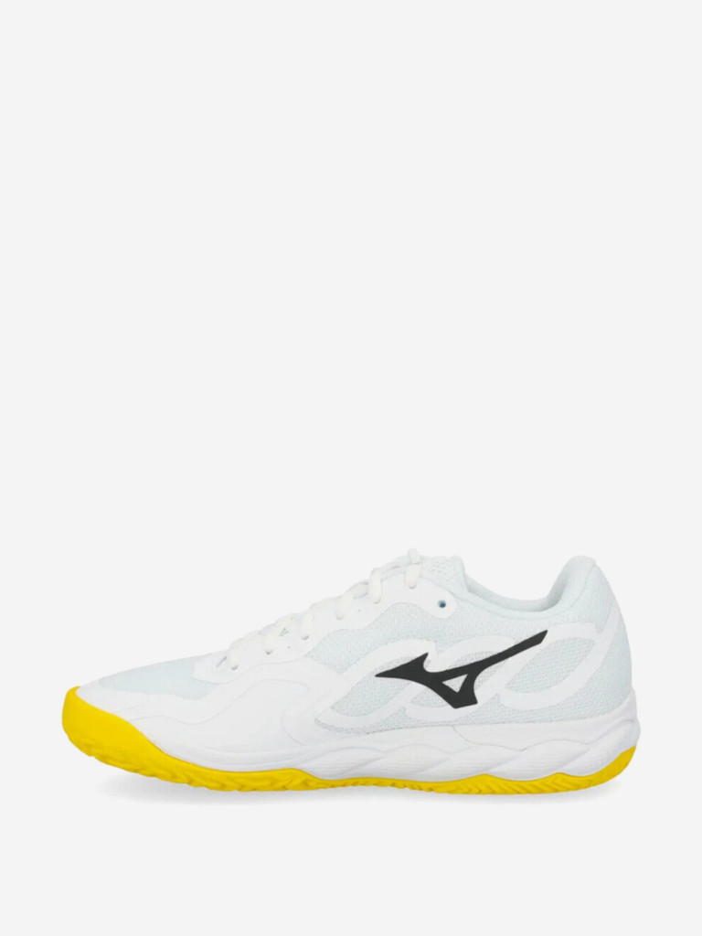 Кроссовки Mizuno Wave Enforce Court White/Yellow Padel