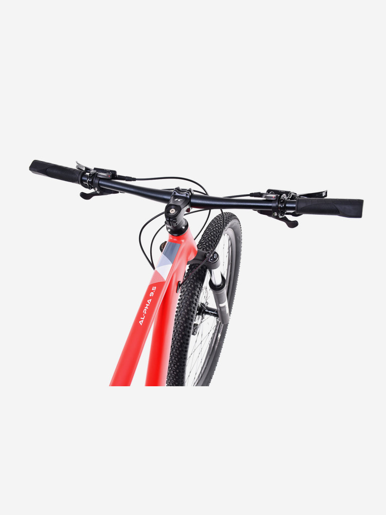 Велосипед CAPRIOLO MTB AL PHA 9.5 (2 X 10), рама алюминий 17'', колёса 29'' (красный - розовый)