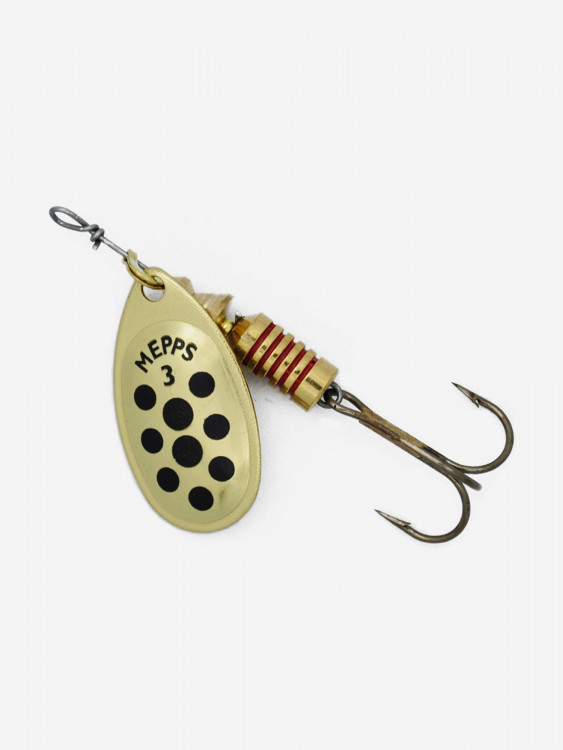 Блесна Mepps AGLIA PTS NOIRS OR №3