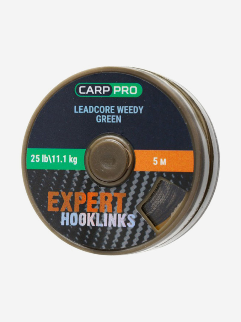 Лидкор зеленый CARP PRO 5м 25lb