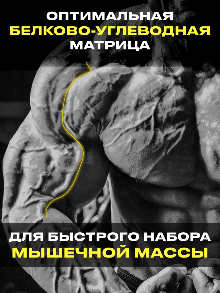 Протеин FUZE для набора мышечной массы, с креатином, молочный шоколад, 60 порций, 3000г