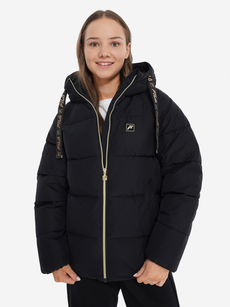 Пуховик для девочек FILA Черный 6499₽