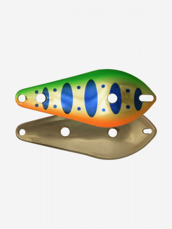 Блесна колеблющаяся LureMax Atom 60 мм 10 гр #07