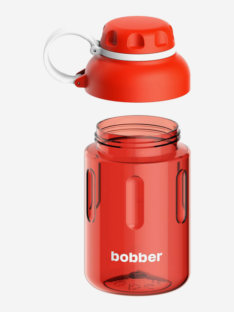 Бутылка тритановая Tritan Bottle для холодных напитков, с ситечком, 590 мл, красная