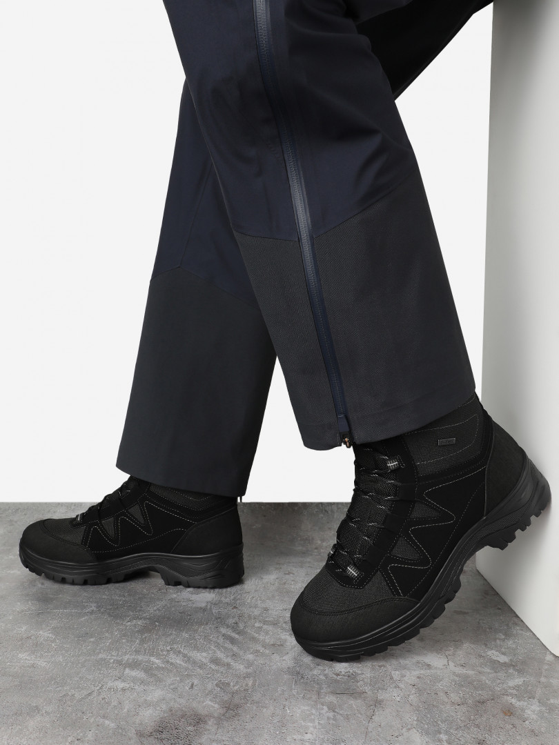фото Ботинки утепленные мужские jacalu, черный