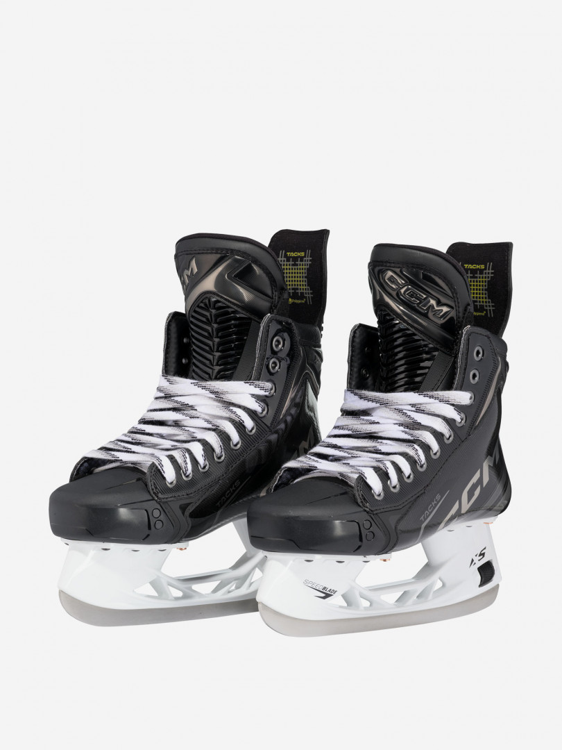 Коньки хоккейные CCM Tacks XF SR Wide, Черный