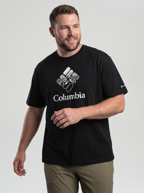 Футболка мужская Columbia CSC Seasonal Graphic Tee, Plus Size